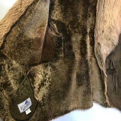 Blue Duck Brown Suede Leather