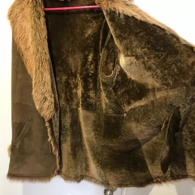 Blue Duck Brown Suede Leather