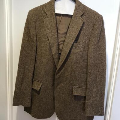 Vintage Stanley Blacker Tweed Blazer brown