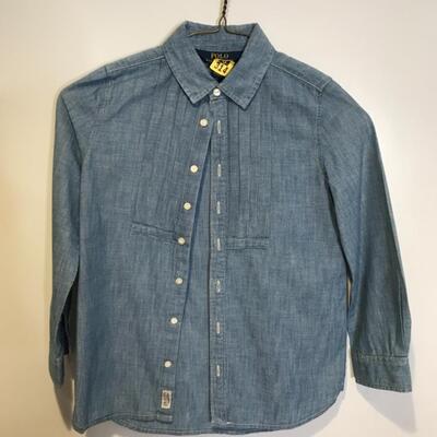 Ralph Lauren Clothing girlsâ€™s denim shirt