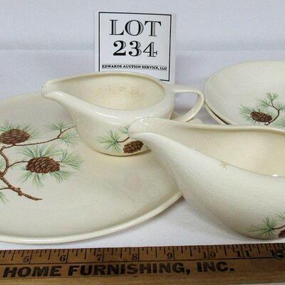 Lot of Vintage French Saxon China, USA, Some Have Issues, Read Description