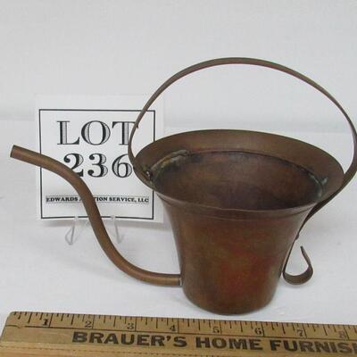 Neat Hanging Copper Watering Can