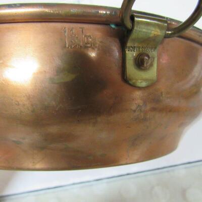 Vintage Sweden Tin Lined Copper Mold, 1 1/2 Ltr