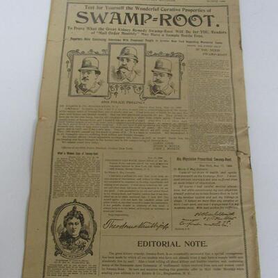 Rare Antique Mail Order Monthly Paper, March 1900, St Paul, MN