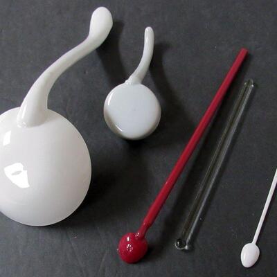 Lot of Vintage Serving Spoons, Stirrers