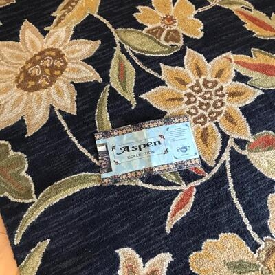 5x7 thick weave rug