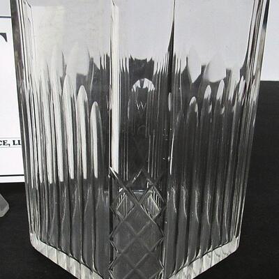 Vintge Brandy Decanter, Heavy Glass, Read Description