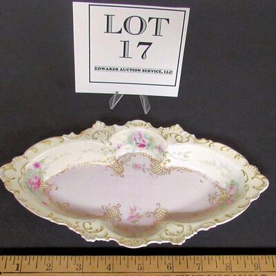Antique Fancy Small Decorative Dish, France