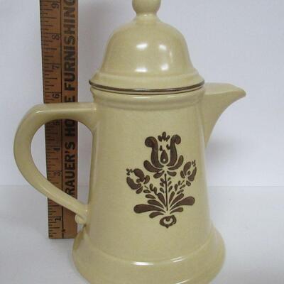 Pfaltzgraff Village Coffee Server