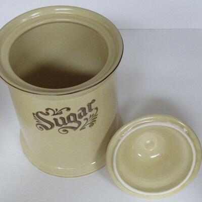 Pfaltzgraff Village Sugar Canister and Cover