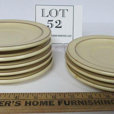 Pfaltzgraff Village Lot of 8 Saucers