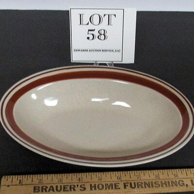 Chateau Contemporary Oval Serving Bowl