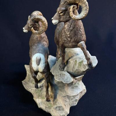 Lenox porcelain Bighorn Sheep sculpture