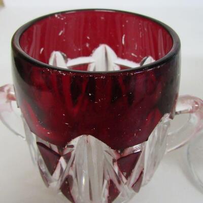 2 Antique Glass Pieces