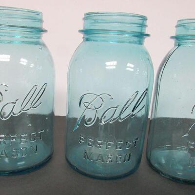 4 Nice Half Gallon Ball Perfect Mason Canning Jars
