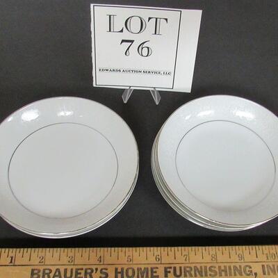 6 Vintage Lovelace 5" Small Bowls, Crown Victoria Fine China, Japan