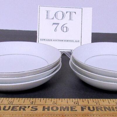6 Vintage Lovelace 5" Small Bowls, Crown Victoria Fine China, Japan