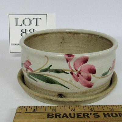 Glazed Stoneware Style Planter