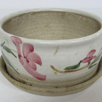 Glazed Stoneware Style Planter