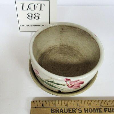 Glazed Stoneware Style Planter
