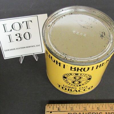 Vintage Eight Brothers Long Cut Tobacco Tin
