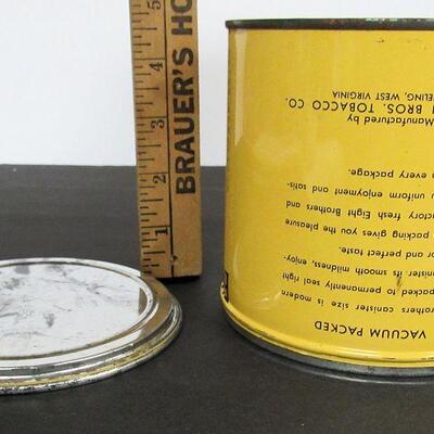 Vintage Eight Brothers Long Cut Tobacco Tin