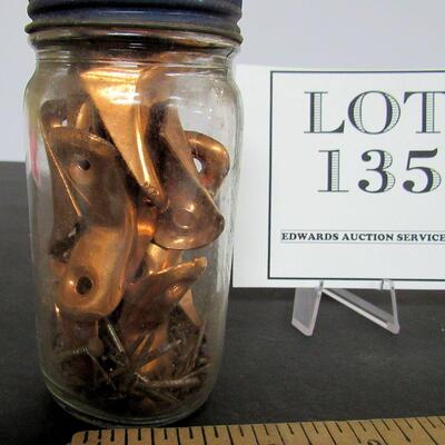 Copper Hardware in Old Rexall Drug Bottle