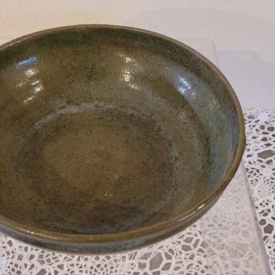 Lot 151: Ceramic Vessel and Bowl- Marked by Makers on Bottoms