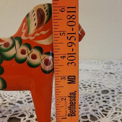 Lot 153: Nils Olsson Swedish Wood Horse