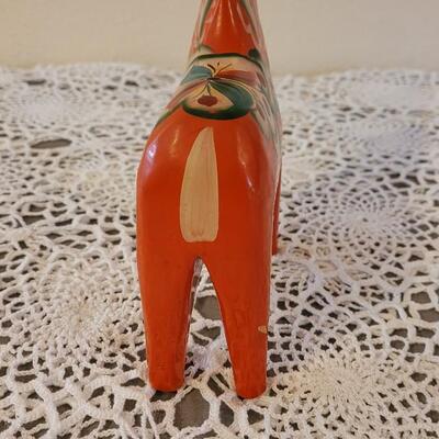 Lot 153: Nils Olsson Swedish Wood Horse