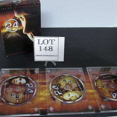 TV show 24 Season 4 Complete DVD Set