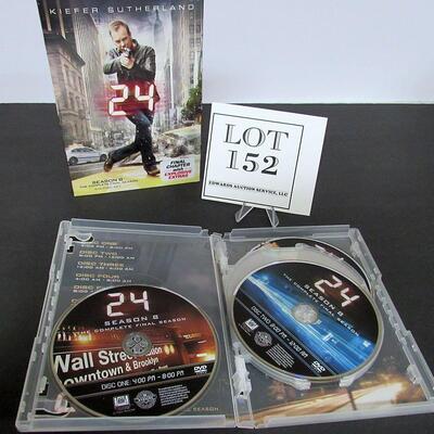 TV Show 24 Season 8 Complete DVD Set