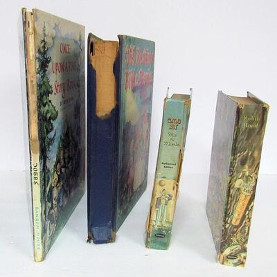 4 Hard Cover Children's Books