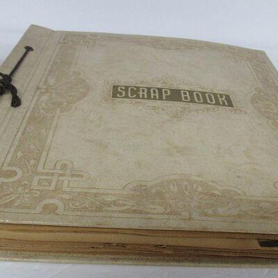 Vintage Early to Mid Century Scrapbook of Movie and Radio Stars Clippings, Etc, See All Photos!