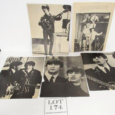 Vintage Magazine Pages of the Beatles, Dave Clark 5