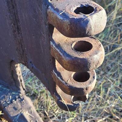 Lot 183: Antique Farm Tractor Part Yard Deco