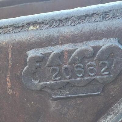 Lot 183: Antique Farm Tractor Part Yard Deco