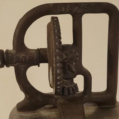 Lot 214: Antique Dazey Butter Churn #20 with Wood Paddles