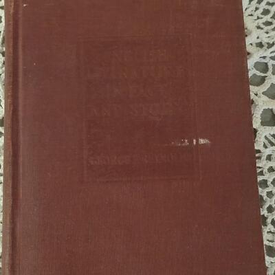 Lot 218: 1929 "English Literature of Fact & Story" by University of Colorado Professor, 1929 "Thirty Tales &...