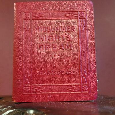 Lot 239: (5) Vintage Little Leather Books Classics FEAT. THE GOLD BUG