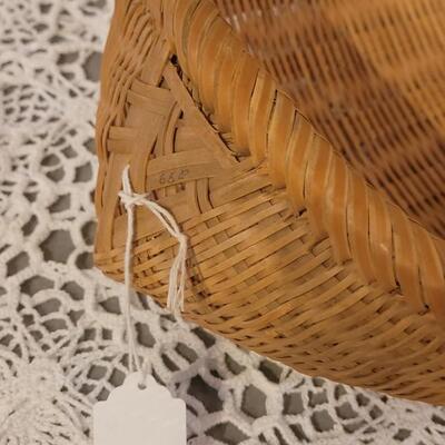 Lot 243: Basket Lot (3) Sizes & Shapes