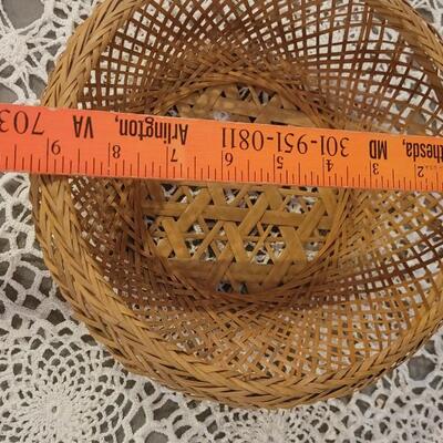 Lot 243: Basket Lot (3) Sizes & Shapes
