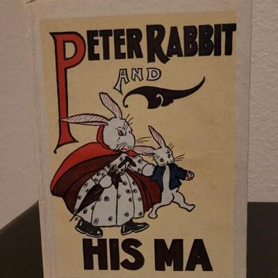 Lot 280: 1917 "Peter Rabbit and His Ma" Book