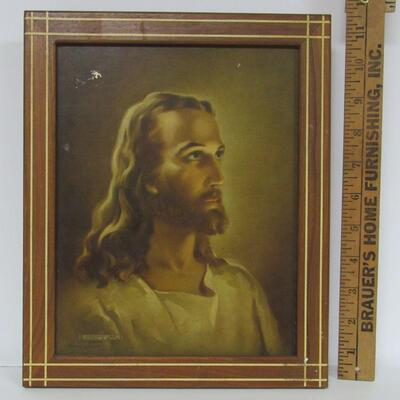 Old Last Rites Partial Set in Frame Lided Box