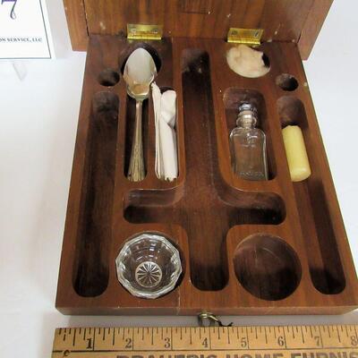 Old Last Rites Partial Set in Frame Lided Box