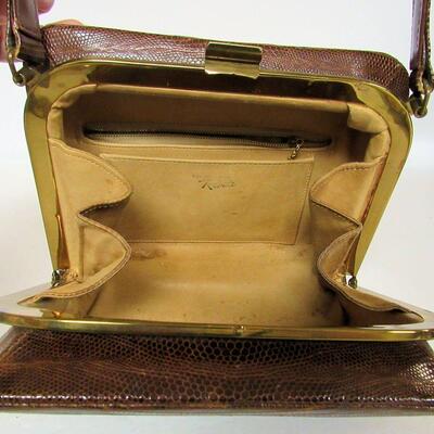 2 Vintage Handbags: One Marked Palizzio NY and One Marked Revits, Read Description