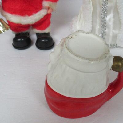 Lot of Misc Santa Figures