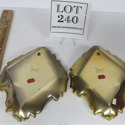 2 Old Lefton Angel Wall Plaques