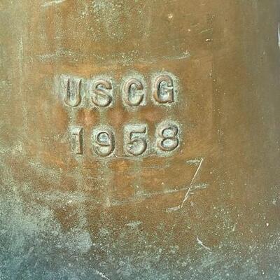 LOT#1BY: Bronze U.S. Coast Guard Bell