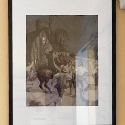 LOT#25D: Series of Early Colonial Prints Lot #1